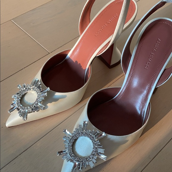 Amina Muaddi Begum slingbacks size 39 - Picture 2 of 7